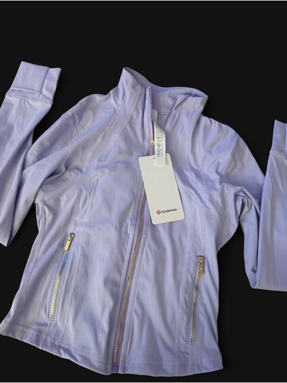 Lululemon Pastel Purple Define Cropped Jacket size 6